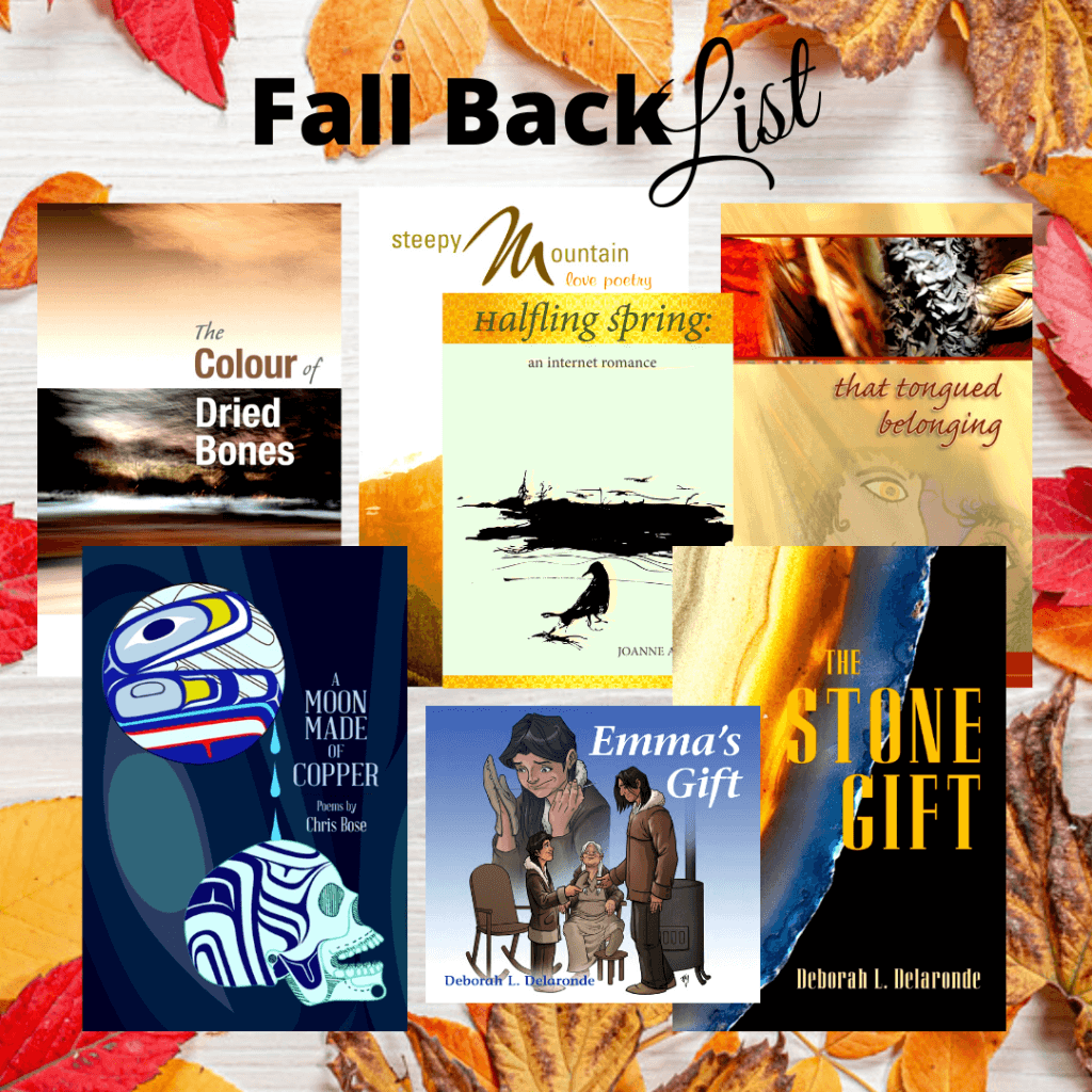 Fall Back With Kegedonce Press!