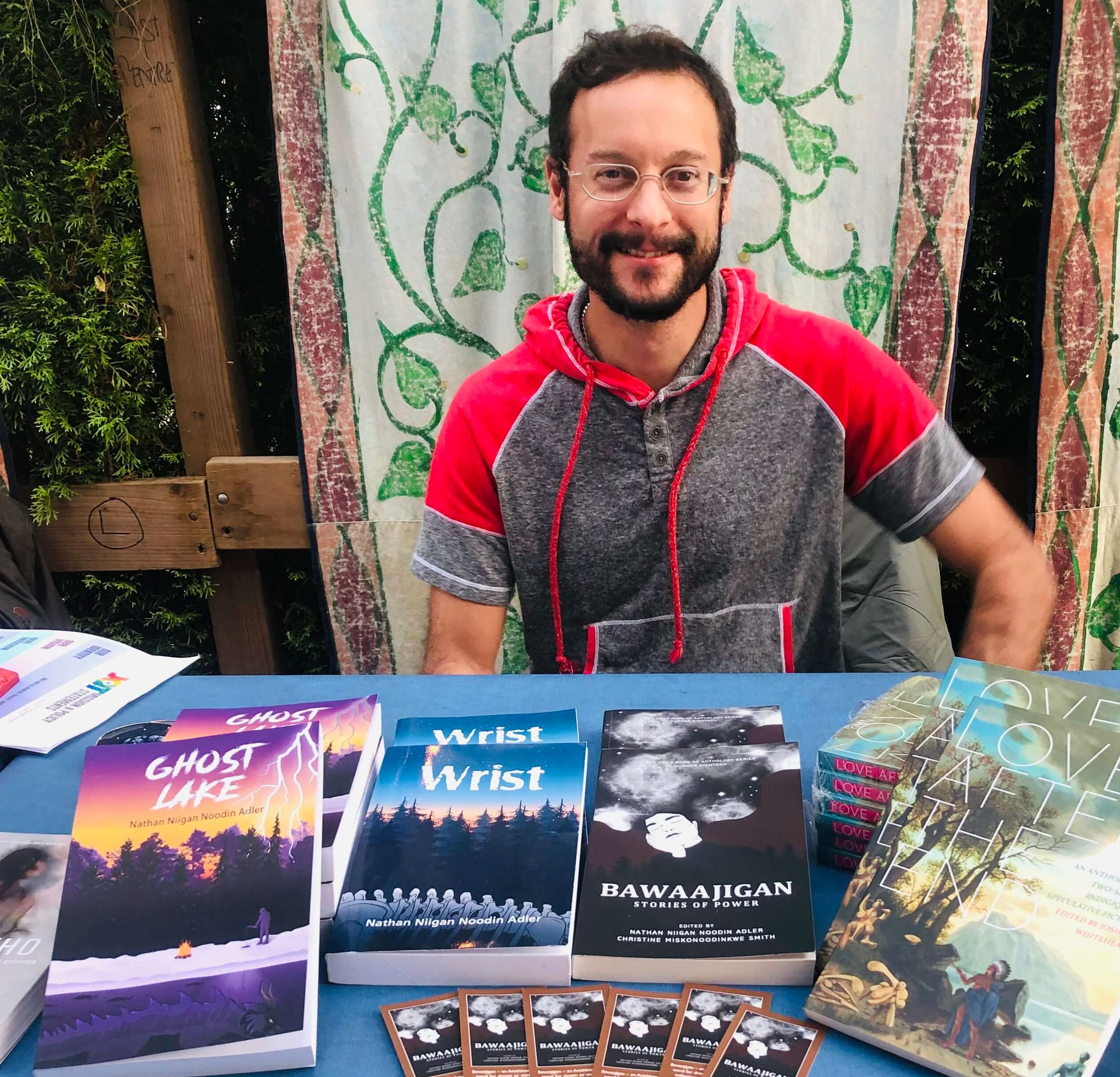 Author spotlight for October: Nathan Niigan Noodin Adler